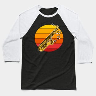 Saxophone Summer Festival Saxophonist Jazz Musician Baseball T-Shirt